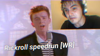 Rickroll speedrun Any% [World Record]