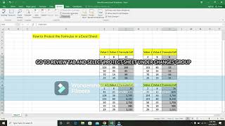 How to Protect Formulas in Excel Sheet