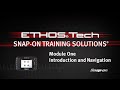 Introduction and Navigation: ETHOS® Tech (Pt. 1/7) | Snap-on® Training Solutions®