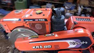 японский мотоблок kubota KRA 85