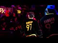 Clip of BamBam performing "Wheels Up" at the Warriors game - April 7, 2022 - San Francisco