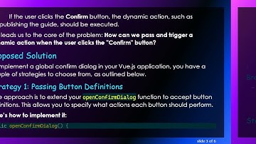 Implementing a Global Confirm Dialog Feature in Vue.js