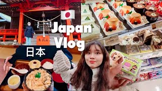 Japan Vlog Pt.3 : day out with grandma, visiting the shrine, chateraise, shopping in Kagoshima