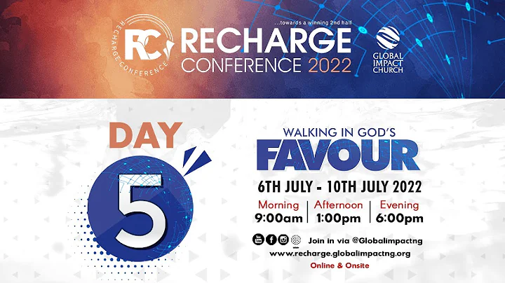 Recharge Conference | Day 5 - Special Impartation Service | 10th July 2022