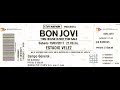 BON JOVI - ((( SHOW COMPLETO ))) Estadio  Vélez  - Buenos aires –Argentina – 16 – 09 – 2017 –