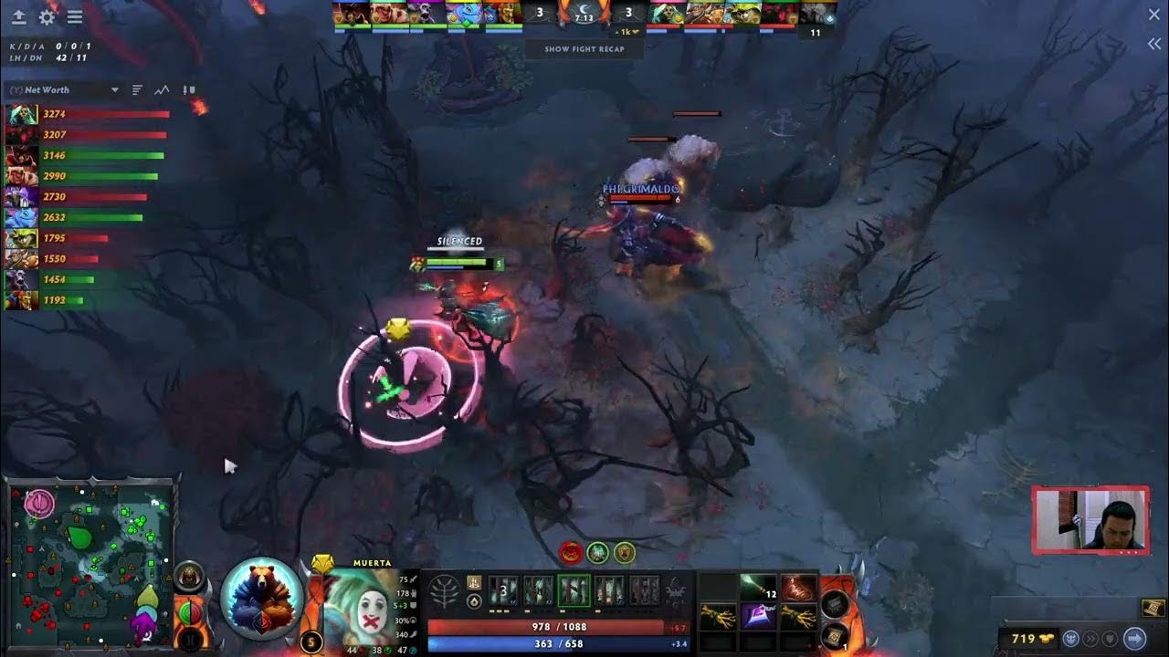 Ame muerta hard carry perspective dota 2 patch 7 37 youtube