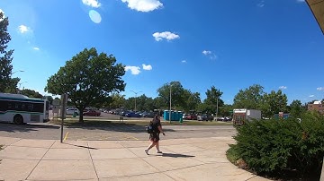 Time Lapse of MSU in front of Abrams Planetarium Sep 1, 2022 - 20 minutes in 2 minutes