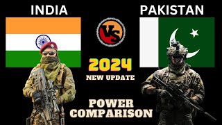 India vs Pakistan Military Power Comparison 2024 | Pakistan vs India Military power