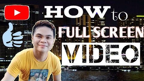 HOW TO FULL SCREEN VIDEO | KINEMASTER