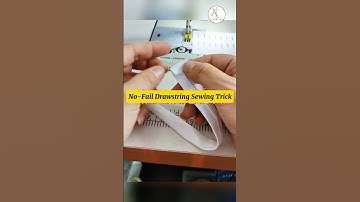 How to make your own drawstring the EASY way