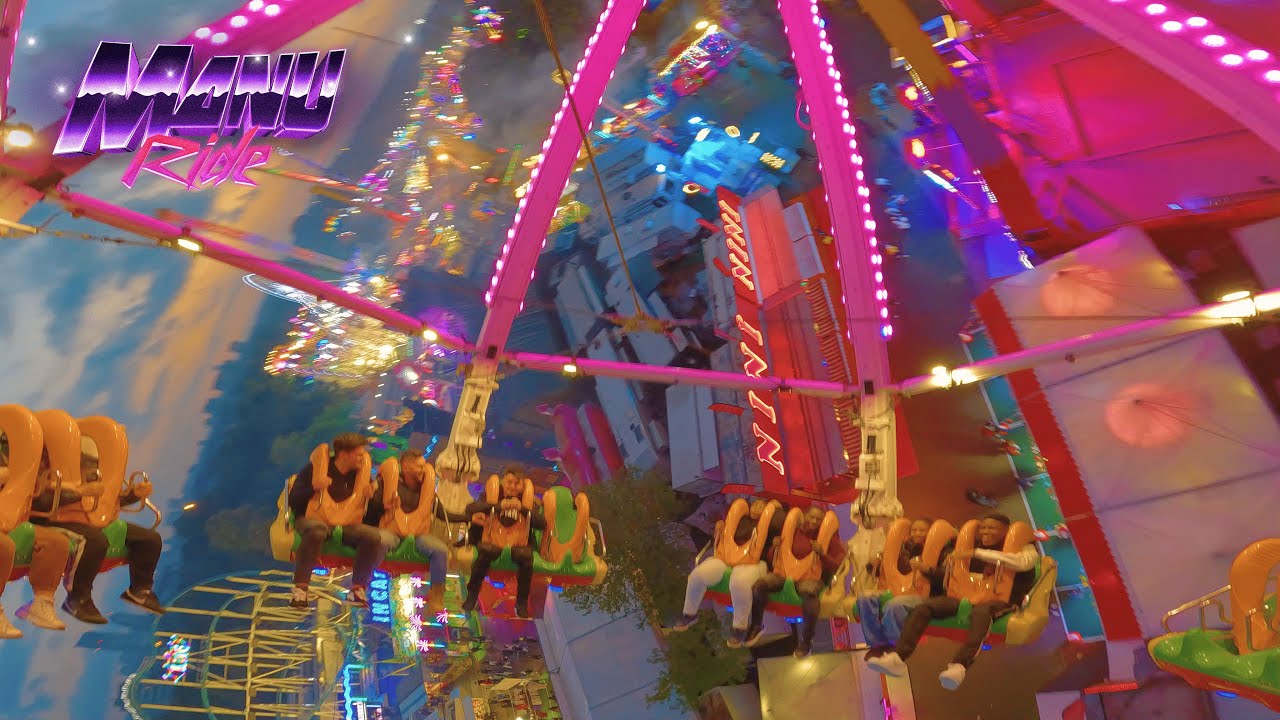 5k - Manège POWER MAXXX - Foire du Trône 2023 | Onride NIGHT 🌙