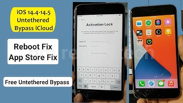 Jailbreak and Untethered Bypass iCloud iOS 14.4 - 14.5 - New update 1.0.7 | bypass icloud untethered