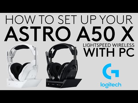 Logitech G ASTRO A50 X LIGHTSPEED Wireless Gaming Headset + Base Station  now available for pre-order