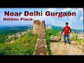 Hidden place near delhi  sohna road haryana  near gurgaon  unseen rahul vlog  hills vlog