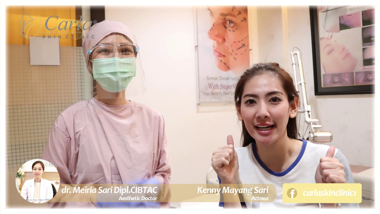 Kenny Mayang Sari - Treatment BTX and Carla Nano Eye Bag
