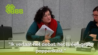 Caroline van der Plas verlaat debat mondkapjesdeal na teleurstellende antwoorden