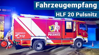 Feuerwehr Pulsnitz Empfängt Neues Hlf 20 Von Ziegler