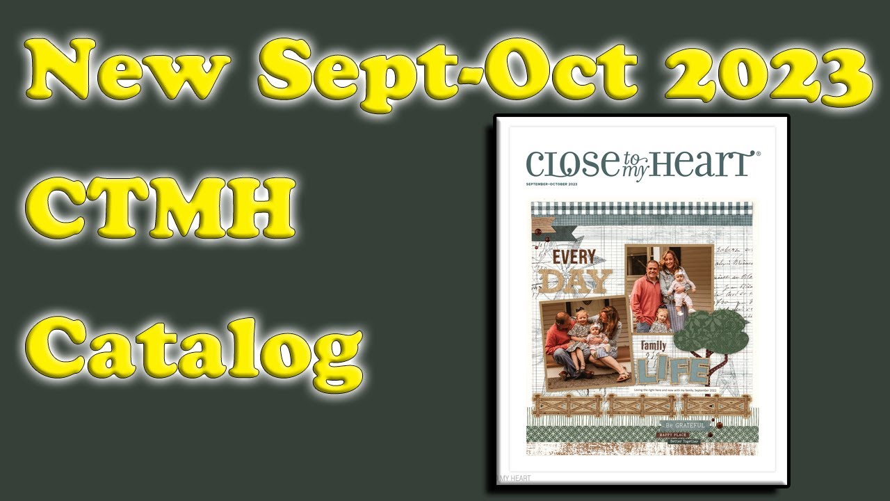 SeptOctober 2023 CTMH Catalog YouTube