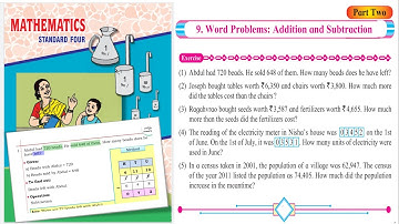 Word problems : Addition and Subtraction | std 4 | lesson 9 | Maths | Maharashtra State Board