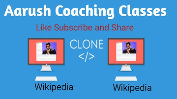 Cloning/Replica of Wikipedia website using Html and CSS I Webpage Development I Designing Webpage