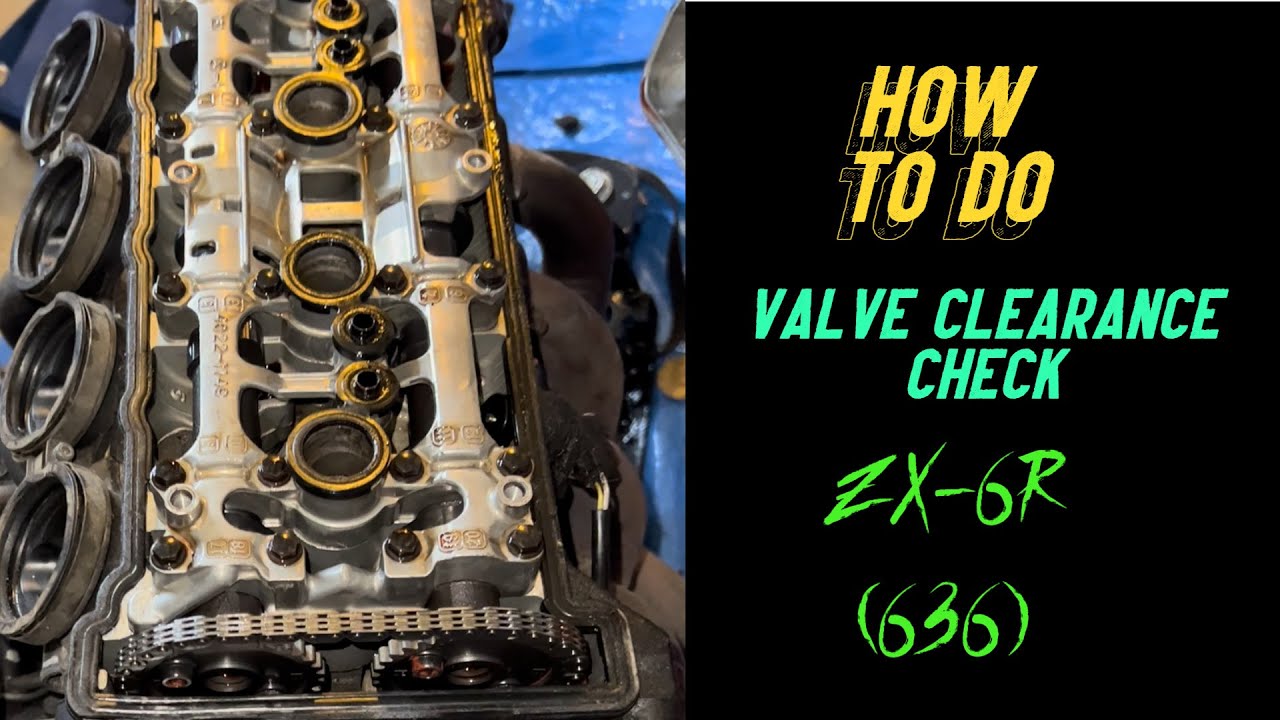 How To Do Valve Clearance Check - YouTube