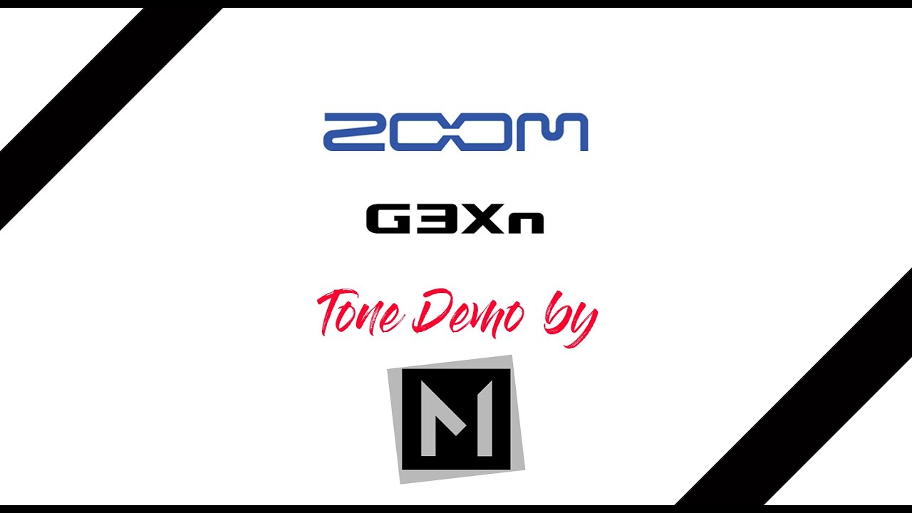 Zoom G3XN multi-effects processor tone demo | Mr. Mitter