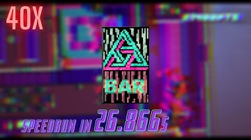 Hotline Miami 2 MOBIUS BAR 40x Full combo Speedrun in 26.866s World record (level editor)
