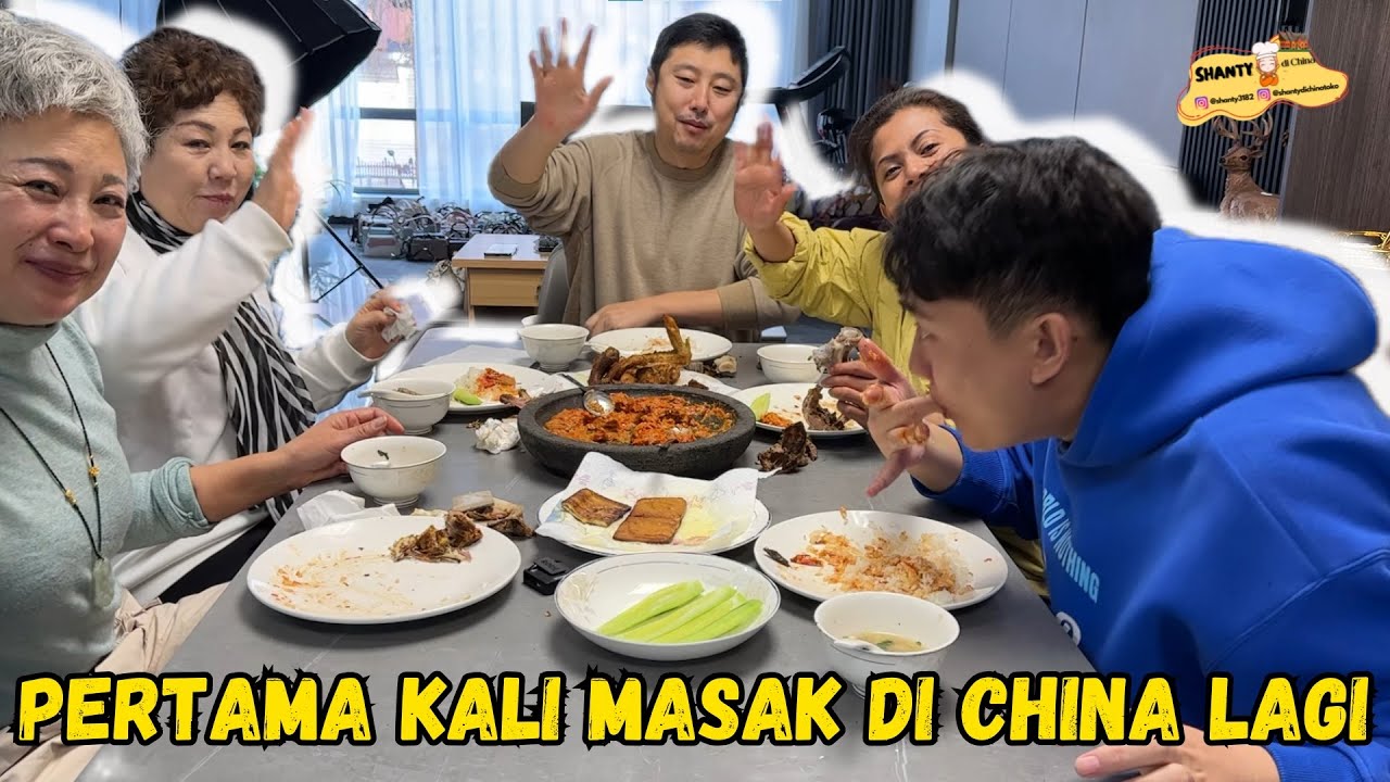 PERTAMA KALI MASAK LAGI SETELAH PULANG CHINA, TANTEKU SUDAH PADA KANGEN SAMPAI TAMBO TERUS🤣