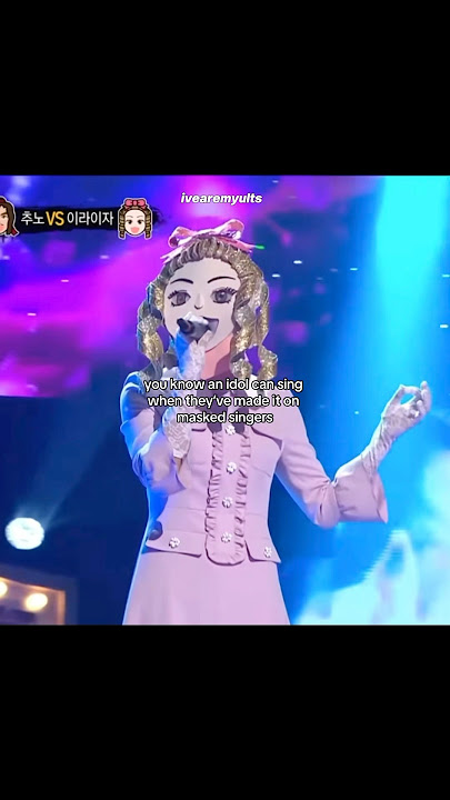 they all ate this up. Vocals are on point! #ive #liz #maskedsinger #kpop #vocals #ivearemyults