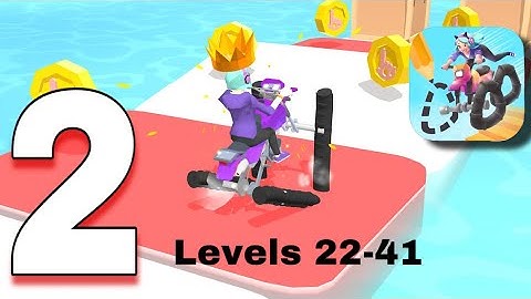 Scribble Rider. Gameplay Walkthrough. Part 2. Levels 22-41. iOS/Android