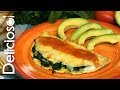 Omelette con Espinacas - LOW CARB / DELICIOSO