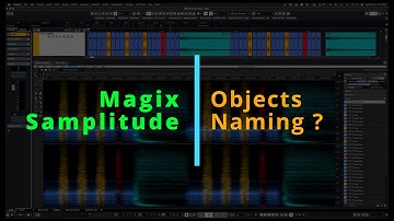 Magix Samplitude Pro X - Object naming for Spectralayers - Help needed !