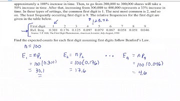 Goodness of Fit Using StatCrunch
