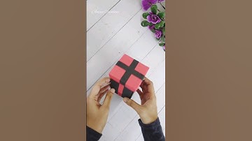 Surprise explosion gift box #shorts #viralvideo #youtubeshorts #youtubepartner #diy #trendingshorts