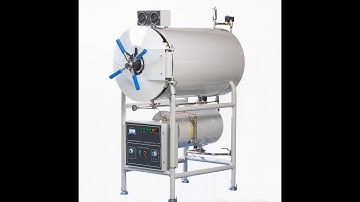 Fully Automatic Horizontal Autoclave  (500 x 1100 mm)