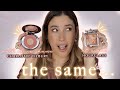 CHARLOTTE TILBURY WALK OF NO SHAME vs HOURGLASS AT NIGHT Blush Review Swatches Chic to Cheek Compare