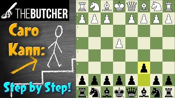 Complete Guide Through Caro Kann for Black! Step by Step!!