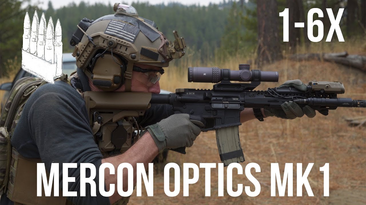 ⁣Mercon MK1 1-6x Low Power Variable Optic (Red dot and Long range?)