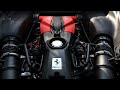 Ferrari F8 Tributo Maintenance Service Process | Oil Change.