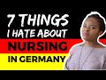 NURSING in GERMANY is just 😫😖🤧🤦🏾‍♀️ | Reasons I DO NOT like it here