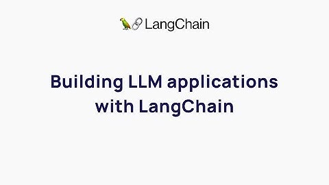 Building LLM applications with LangChain with Lance