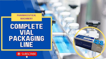 Very Advanced Pharmaceutical Packaging Line | Vial Cartoning Machine | Pharmaceutical Machinery