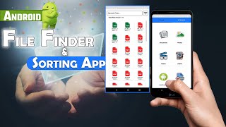 Making Android File Finder And Sorting App using Android Studio | Android App Projects