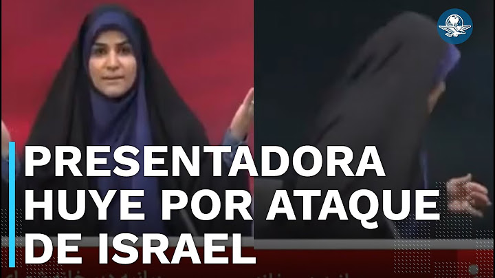 En plena transmisión en vivo, Israel ataca radiotelevisión iraní en Teherán