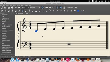 MuseScore Tricks: Cross Staff Beaming