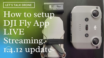 How to use DJI FlY Live Streaming with RTMP.