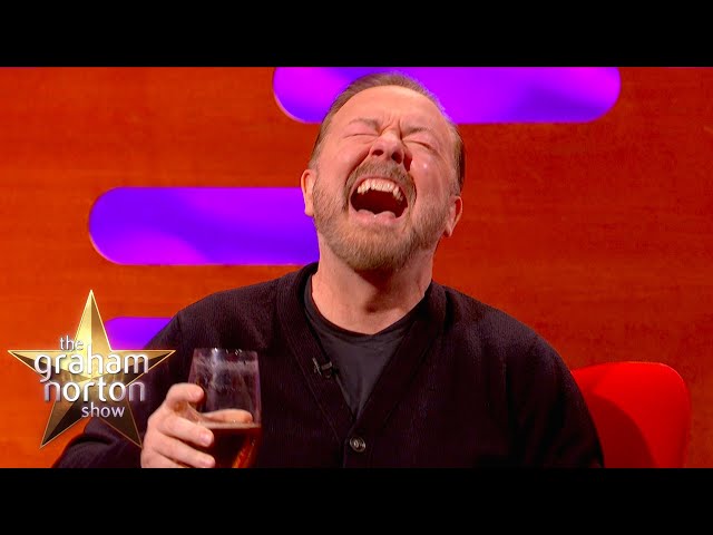 Ricky Gervais On His Iconic Golden Globe Speeches | The Graham Norton Show class=
