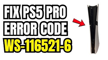 PS5 Pro: How to Fix Error Code WS-116521-6 “This Service is Currently Under Maintenance” (2025)