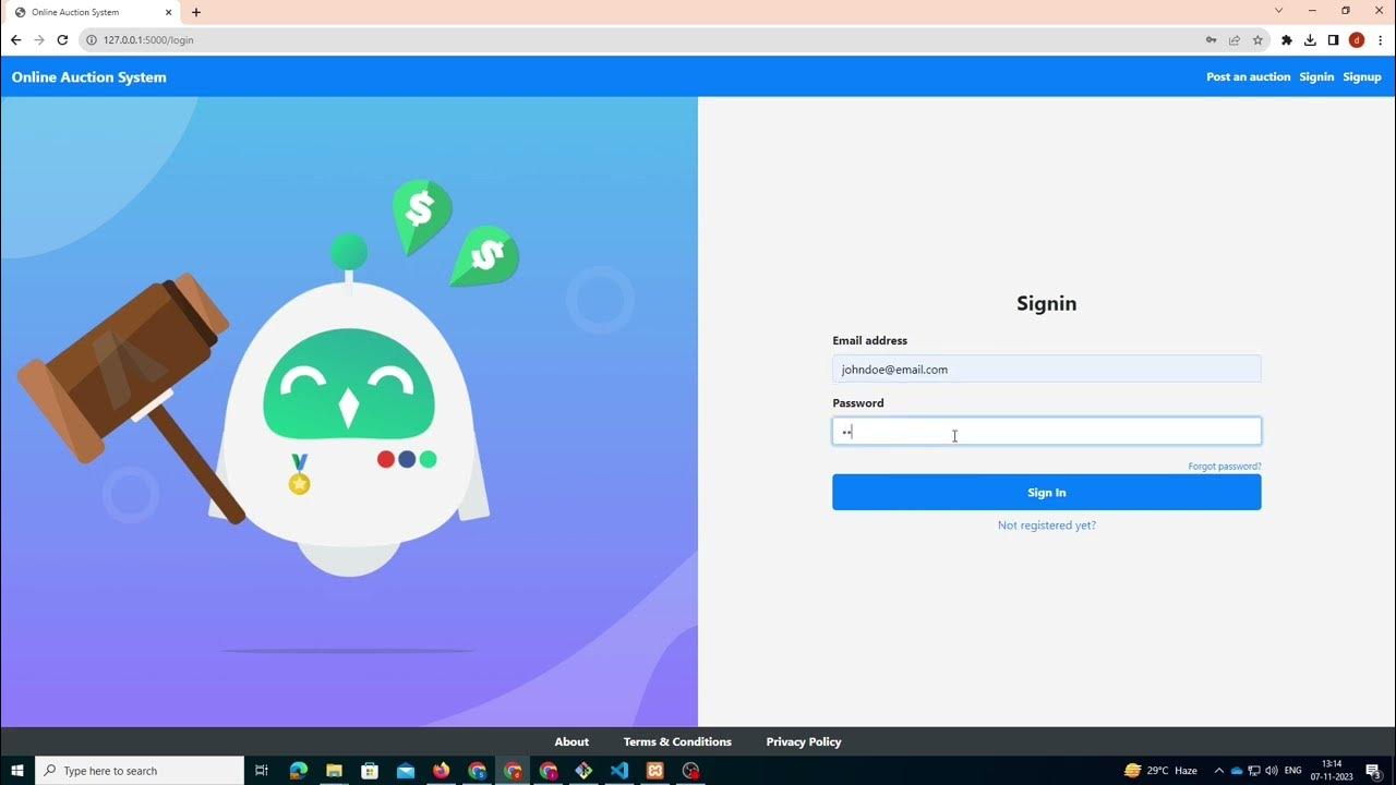 Online Auction System Using Python | Python Projects | Major Project ...