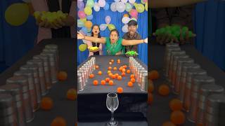 Amazing ball poring funny family challenge ✅ || #shorts #game